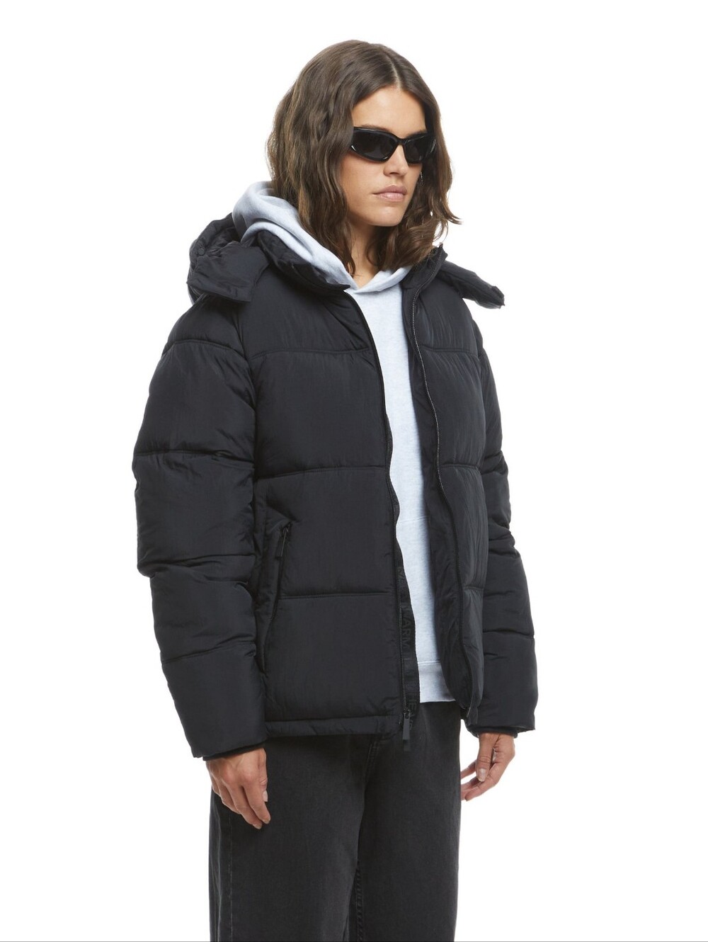 G Black The Warming Project Puffer Coat Size M